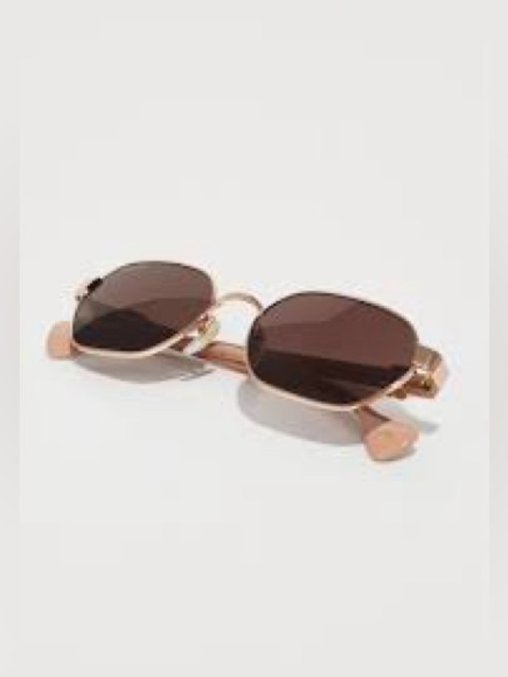 Gucci Rose GG1593s Rose Gold Frame Sunglasses with Brown Lenses